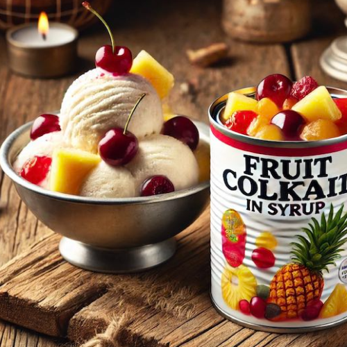 canned fruit cocktails
