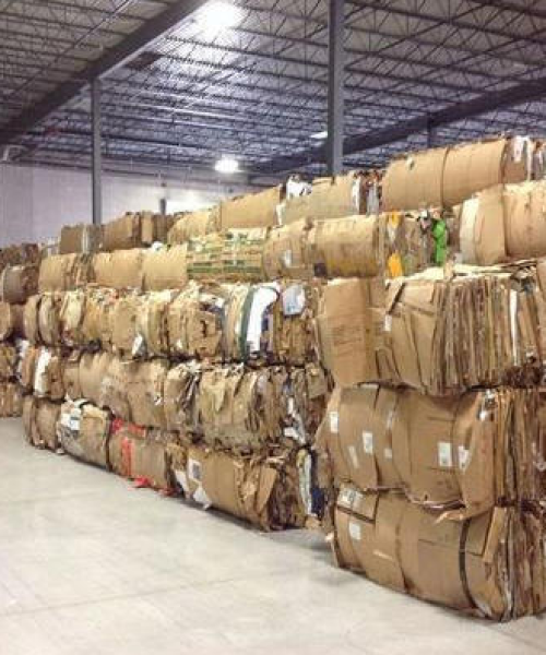 old corrugated carton waste paper scraps occ